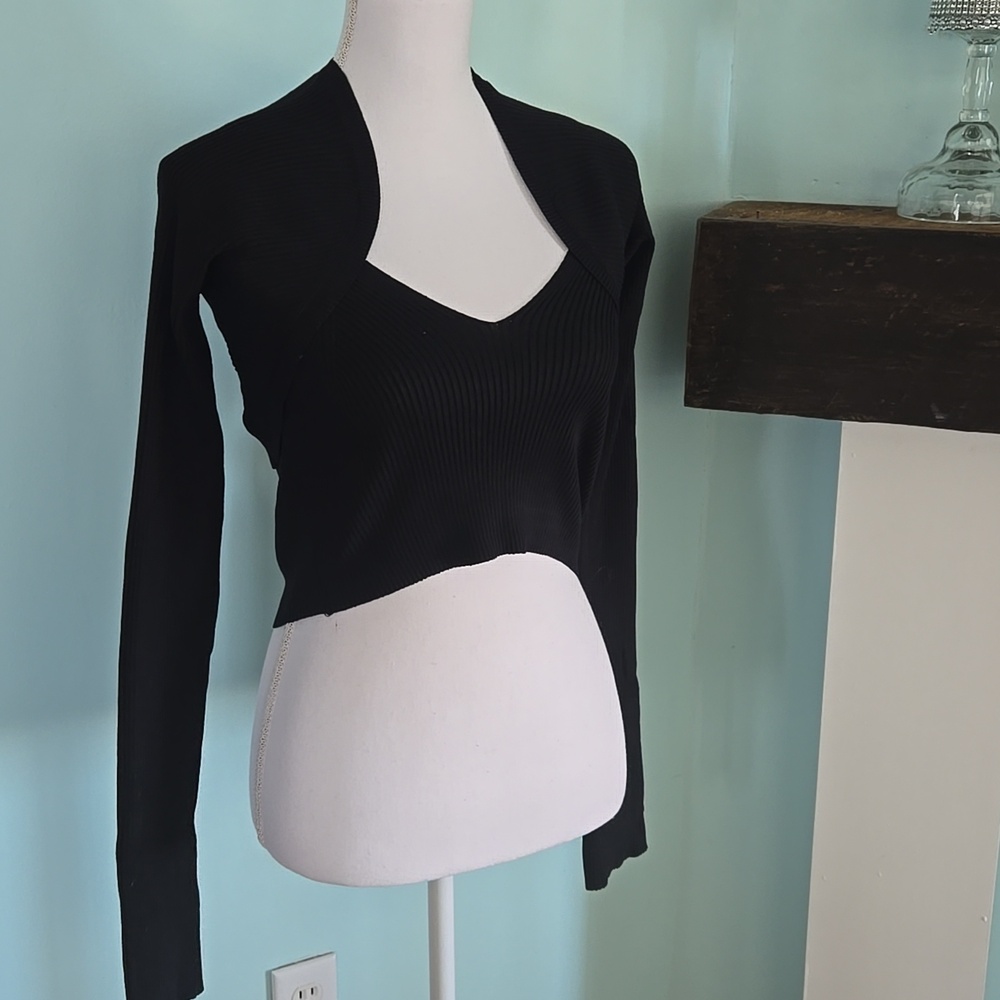 Love Tree NWT Tank Shrug Set M/L